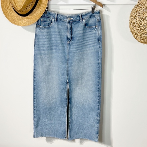 Reitmans Maxi Denim Skirt waist size 30 inches - Picture 5 of 9